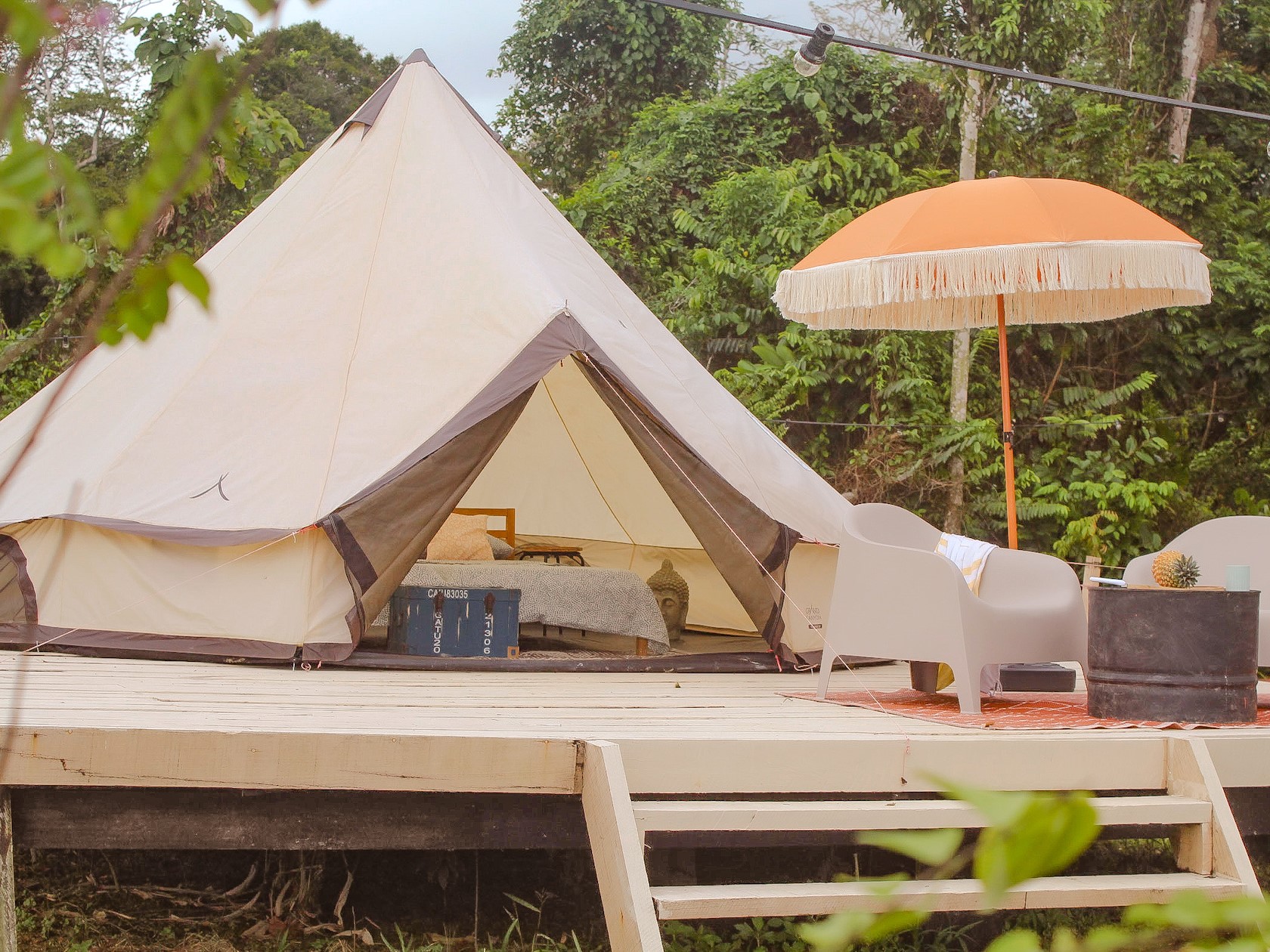 glamping tent - Orange Suriname